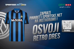 GIVEAWAY - Sportske i Pinn bet daruju retro dres Intera!